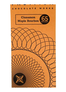 Cinnamon Maple Bourbon Dark Milk Chocolate 65%