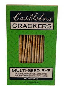 Multi-Seed Rye Crackers