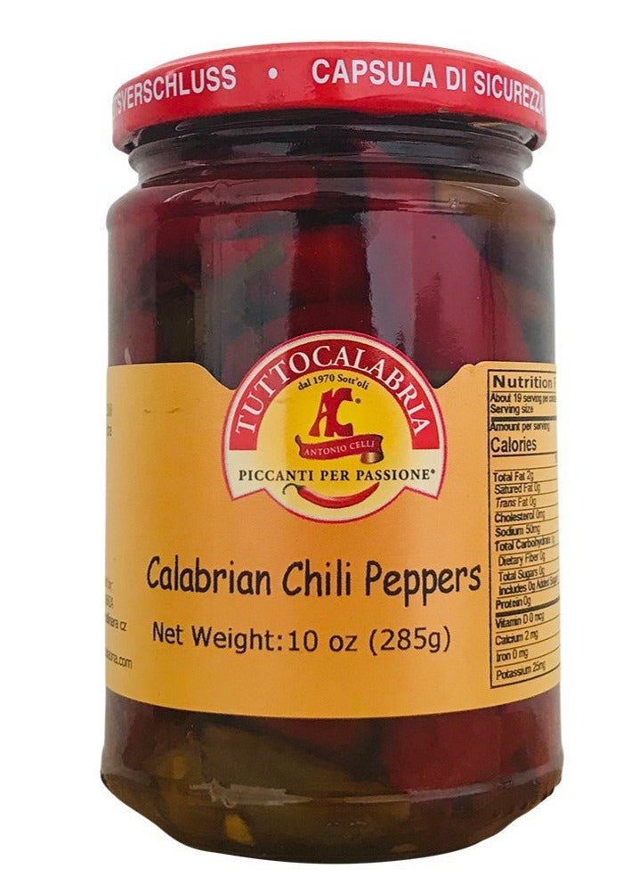 Calabrian Chili Peppers in Oil